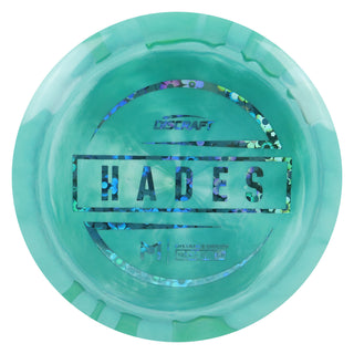 Discraft Disc Golf Paul McBeth Signature Hades Distance Driver 12/6/-3/2 Aqua/Teal Flowers 167-169g