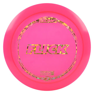 Discraft Disc Golf Z Line Flick Distance Driver 12/3/1/5 Bright Red/Gold Shatter 155-159g