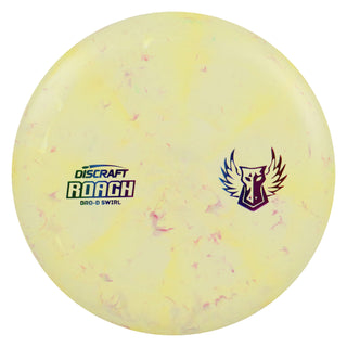 Discraft Disc Golf Brodie Smith Bro-D Swirl Roach Putter 2/4/0/1 Yellow Jawbreaker/Rainbow 173-174g