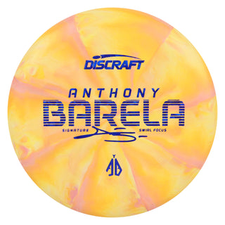 Discraft Disc Golf Anthony Barela Swirl CT Focus Putter 2/2/-1/2 Orange Pink/Navy Shatter 167-169g