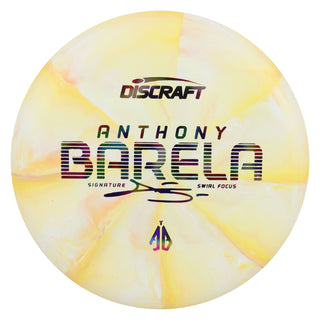 Discraft Disc Golf Anthony Barela Swirl CT Focus Putter 2/2/-1/2 Yellow White/Jellybean 170-172g