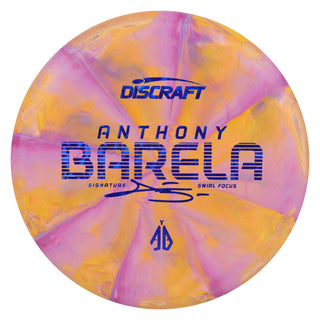 Discraft Disc Golf Anthony Barela Swirl CT Focus Putter 2/2/-1/2 Orange Purple/Navy Shatter 167-169g