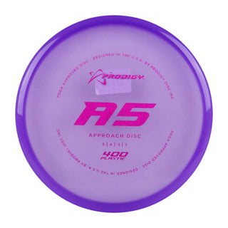 Prodigy Disc Golf 400 A5 Putting Disc 3/4/-1/1 Purple/Magenta Shimmer 173 grams