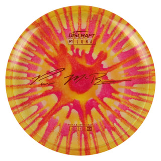Discraft Disc Golf Paul McBeth Z Line Fly Dye Luna Putter 3/4/0/2 Purple Yellow Heatwave/Bronze 170g