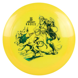 Discraft Disc Golf Paul McBeth Signature Big Z Hades Distance Driver 12/6/-3/2 Gold/Green 170-172g