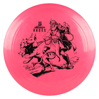 Discraft Disc Golf Paul McBeth Signature Big Z Hades Distance Driver 12/6/-3/2 Pink/Black 167-169g