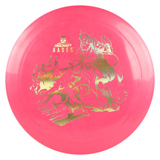 Discraft Disc Golf Paul McBeth Signature Big Z Hades Distance Driver 12/6/-3/2 Pink/Gold Holo 167-169g