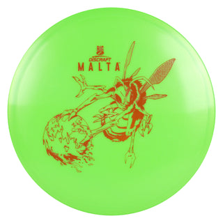 Discraft Disc Golf Paul McBeth Signature Big Z Malta Midrange 5/4/1/3 Green/Orange 170-172g