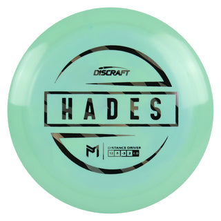 Discraft Disc Golf Paul McBeth Signature Hades Distance Driver 12/6/-3/2 Light Green/Black Silver 170-172g