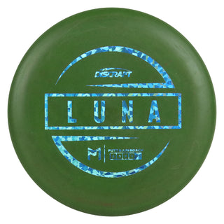 Discraft Disc Golf Paul McBeth Luna Putter 3/4/0/2 Dark Green/Blue Shatter 172g