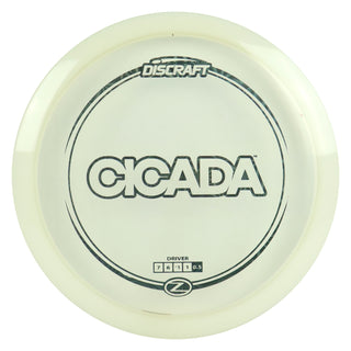 Discraft Disc Golf Z Line Cicada Fairway Driver 7/6/-1/1 Clear/Black Prisms 167-169g