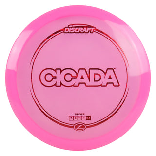 Discraft Disc Golf Z Line Cicada Fairway Driver 7/6/-1/1 Pink/Red Lines 167-169g