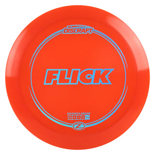 Discraft Disc Golf Z Line Flick Distance Driver 12/3/1/5 Red/Blue Holo 164-166g