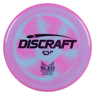 Discraft Disc Golf ESP Sled Putt and Approach 3/2/-1/2 Pink Blue/Purple 176g