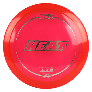 Discraft Disc Golf Z Lite Heat Distance Driver 9/6/-3/1 Red/Silver 157g