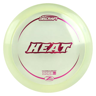 Discraft Disc Golf Z Lite Heat Distance Driver 9/6/-3/1 Clear/Magenta 155g