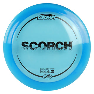 Discraft Disc Golf Z Lite Scorch Distance Driver 11/6/-2/2 Blue/Black 161g