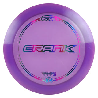 Discraft Disc Golf Z Line Crank Distance Driver 13/5/-2/2 Purple/Blue Metallic 173-174g