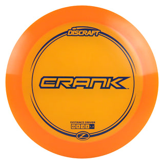 Discraft Disc Golf Z Line Crank Distance Driver 13/5/-2/2 Orange/Navy 173-174g