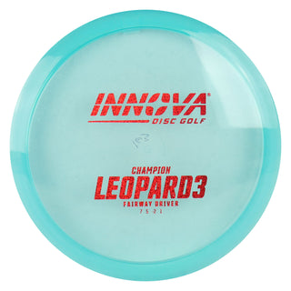 Innova Disc Golf Champion Leopard3 Fairway Driver 7/5/-2/1 Blue/Red Shimmer 173 grams
