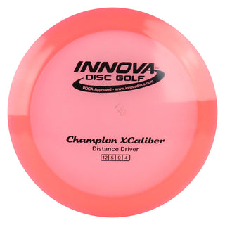 Innova Disc Golf Champion Xcaliber Distance Driver 12/5/0/4 Pink/Black 170 grams