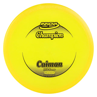 Innova Disc Golf Champion Caiman Midrange Disc 5.5/2/0/4 Gold/Black 167 grams
