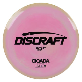Discraft Disc Golf ESP Cicada Fairway Driver 7/6/-1/1 Pink Dust/Black 155-159g