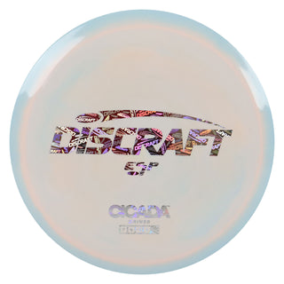 Discraft Disc Golf ESP Cicada Fairway Driver 7/6/-1/1 Pastel Blue Pink/Discraft Holo 155-159g