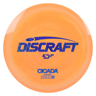 Discraft Disc Golf ESP Cicada Fairway Driver 7/6/-1/1 Orange/Blue Stars 164-166g