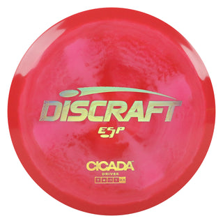 Discraft Disc Golf ESP Cicada Fairway Driver 7/6/-1/1 Red Pink/Gold Holo 170-172g