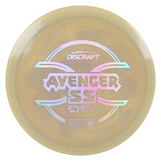 Discraft Disc Golf ESP FLX Avenger SS Distance Driver 10/5/-3/1 Dark Yellow/Holo 170-172g