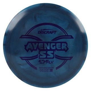 Discraft Disc Golf ESP FLX Avenger SS Distance Driver 10/5/-3/1 Storm Blue/Navy 167-169g