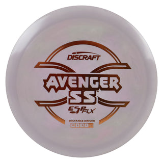Discraft Disc Golf ESP FLX Avenger SS Distance Driver 10/5/-3/1 Grey Pink/Bronze 167-169g