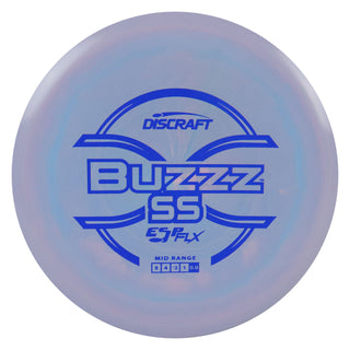 Discraft Disc Golf ESP FLX Buzzz SS Midrange 5/4/-2/1 Purple Blue/Blue 160-163g