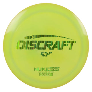 Discraft Disc Golf ESP Nuke SS Distance Driver 13/5/-3/3 Green Yellow/Green Lines 173-174g