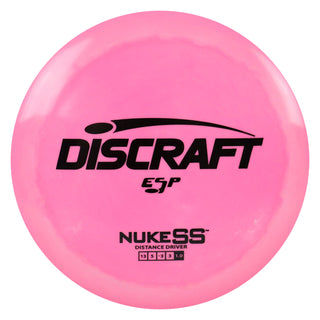 Discraft Disc Golf ESP Nuke SS Distance Driver 13/5/-3/3 Pink/Black 170-172g