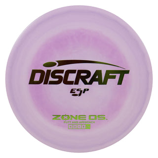 Discraft Disc Golf ESP Zone OS Putter 4/3/0/3 Pink/Olive 173-174g