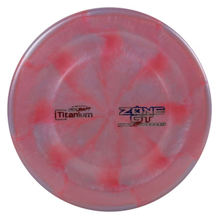 Discraft Disc Golf Titanium Swirl Zone GT Putter 4/3/0/3 Pink Lavender/USA 173-174g