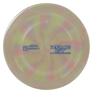 Discraft Disc Golf Titanium Swirl Zone GT Putter 4/3/0/3 Sage/Slate 173-174g