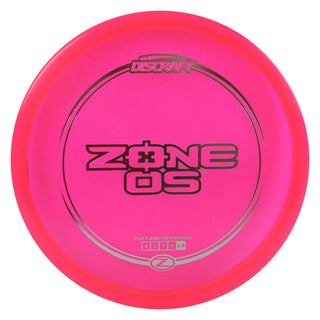 Discraft Disc Golf Z Line Zone OS Putter 4/2/1/5 Hot Pink/Silver 173-174g