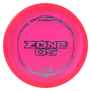 Discraft Disc Golf Z Line Zone OS Putter 4/2/1/5 Hot Pink/Snowflakes 173-174g