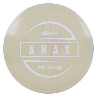 Discraft Disc Golf Paul McBeth Signature Anax Distance Driver 10/6/0/3 Tan/White 170-172g
