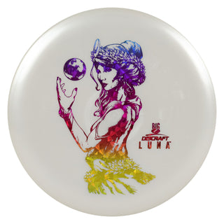 Discraft Disc Golf Paul McBeth Signature Big Z Luna Putter 3/3/0/3 Pearl/Rainbow Shatter 173-174g