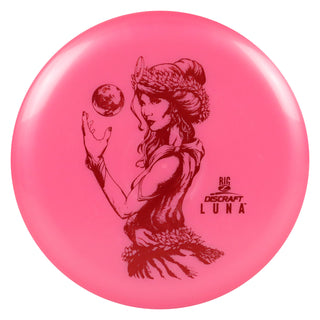 Discraft Disc Golf Paul McBeth Signature Big Z Luna Putter 3/3/0/3 Pink/Red 173-174g