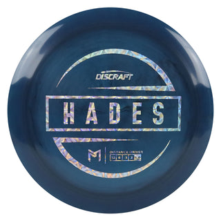 Discraft Disc Golf Paul McBeth Signature Hades Distance Driver 12/6/-3/2 Storm Blue/Holo Prisms 167-169g