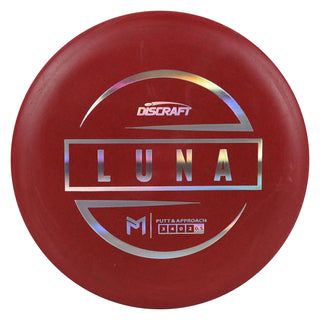 Discraft Disc Golf Paul McBeth Luna Putter 3/4/0/3 Red/Holo 174 grams