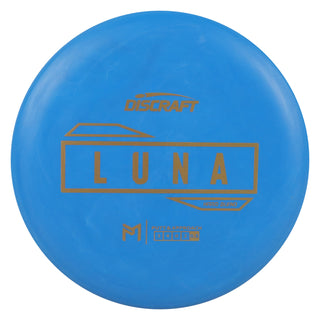 Discraft Disc Golf Paul McBeth Putter Line Hard Luna Putter 3/4/0/3 Blue/Gold 173 grams