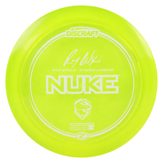 Discraft Disc Golf Ricky Wysocki Signature Series Z Line Nuke Driver 13/5/-1/3 DayGlo/White 173-174g