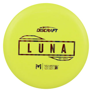 Discraft Disc Golf Paul McBeth Putter Line Soft Luna Putter 3/4/0/2 Yellow/USA 172 grams