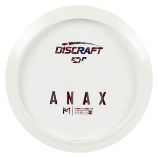 Discraft Disc Golf Paul McBeth ESP Anax Solid White Distance Driver 10/6/0/3 White/USA 173 grams
